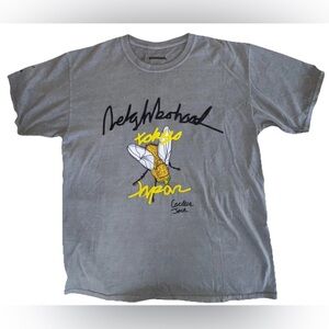 Travis Scott Cactus Jack x Neighborhood Shirt Mens XL Grey Carousel Logos Japan